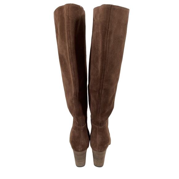 Cole Haan Tall Knee High Suede Boot Chestnut Brown Air Sole Size 6.5 Excellent - Picture 6 of 10